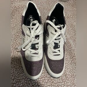 Michael Kors Women's Sneakers in Purple and White